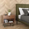 Pack de paneles de suelo laminado impermeable CASUAL CHEVRON FAUS. 2,08 m2