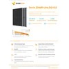 Painel Solar ZNSHINE 560W BIFACIAL, MEIO CORTE, VIDRO SIMPLES, GRAFEN, GÁLIO