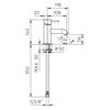 Palazzani Digit bakrena slavina za umivaonik 02311134