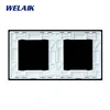 Panel de doble vidrio WELAIK 0+0 - gris oscuro