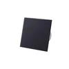 Panel para cuerpo de ventilador Awenta Trax, negro brillante PTGBP 125mm