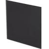 Panel para cuerpo de ventilador Awenta Trax, negro brillante PTGBP 125mm