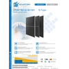 Panel Photovoltaic Module Leapton 480W svart ram N-Type