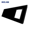 Πάνελ τριπλού γυαλιού WELAIK 0+0+zás - μαύρο