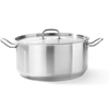 Panela de aço inox com tampa 12L Linha Kitchen | Hendi 836040