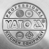 Panela de Aço para Gastronomia Profissional com Tampa 50,3l Yato Yg-00008