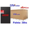 Paneles DAH Solar DHN-60X16/DG(BB)-480 W, aspecto completamente negro, doble vidrio