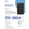 Paneles solares DAH DHM-60L9(BW)-380 W