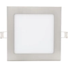 Panneau LED Greenlux Dimmable chrome intégré 175x175mm 12W blanc chaud + 1x source dimmable