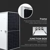 Panou Fotovoltaico 36v 450w 2094x1038x35mm