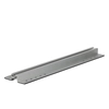 Panou solar mini șină din aluminiu pentru placă trapezoidală, panou sandwich, 20x78x385mm, pre-găurit, cu etanșare EPDM