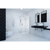 Paroi de douche Clusi Zeus 120 avec revêtement Clean Glass