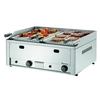 Parrilla de lava a gas para carnes y verduras 8kW Bartscher 2006601