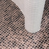 PAVEMOSA Mosaico in vetro MSG35 marrone bianco