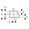 PE asymmetrisk reduktionsgear d50/40