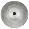 Pendant light, silver, 48cm, 25w, round, e27
