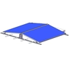 Perfil fotovoltaico de aluminio para estructura de lastre L:1150mm