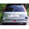 PEUGEOT 206 SW Kombi Bande CHROME Trappe chromée