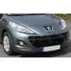 Peugeot 207 - Benzi cromate Ajustarea barei de protecție false a grilului cromat