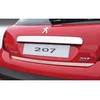 Peugeot 207 HB - CHROME STRIP Verchroomd op het luik