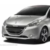 Peugeot 208 - Strisce cromate Regolazione paraurti fittizio griglia cromata