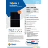 Photovoltaic module PV panel 415Wp Risen RSM40-8-415M Mono Half Cut Black Frame 15-lat warranty