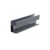 Photovoltaic mounting profile 2,2m black