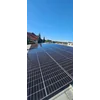 Photovoltaic Structure for 8 Modules on Metal Roofing or Metal Tiles