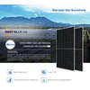 Photovoltaikmodul Ja Solar 505W JAM66S30-505/MR Schwarz