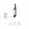 PIED DE SUPPORT DE GARAGE POUR RESSORT DE PORTAIL NICKEL