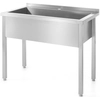 Piscina per catering professionale, acciaio inossidabile 80x60x85 Hendi 811825