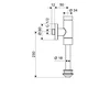 Pissuaari loputus 1/2" Schell Schellomat Basic