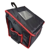 Pizza Backpack For Caterer 4x Cardboard 35x35 Heated Black Furmis