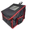 Pizza Backpack For Caterer 4x Cardboard 40x40 Heated Black Furmis