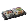 Placa numerar bankbiljet Notes65x330x150mm negru