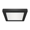 Plafón LED SMD OLGA LED D 18W NEGRO CCT