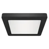 Plafón LED SMD OLGA LED D 24W NEGRO CCT