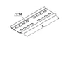 Πλάκα σύνδεσης BL/BLO100, πάχος πλάκας 1,0 mm E90