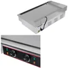 Plancha Grill Gastronomía Profesional Eléctrica Lisa 73cm 230V