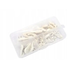 PLASTIC PIN HANGER MIX SIZE BOX:20SZT