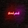 Пластмасови декоративни светодиоди Think Pink - Red