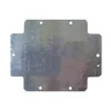 Plate 190x140mm for assembly, metallic counter-panel for the dose