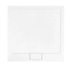 Plato de ducha cuadrado Besco Axim Ultraslim 90 x 90 cm blanco - 5% DESCUENTO adicional con código BESCO5