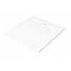 Plato de ducha cuadrado Besco Axim Ultraslim 90 x 90 cm blanco - 5% DESCUENTO adicional con código BESCO5