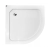 Plato de ducha semicircular Besco Alex 90 x 90 cm - ADICIONAL 5% DESCUENTO POR CÓDIGO BESCO5