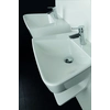 Plavis Design Shift lavabo suspendu, droite, blanc C65307