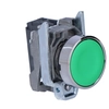 Ploščati gumb z avtomatskim vračanjem NO zelene barve XB4BA31