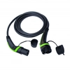 Polnilni kabel za električni avtomobil Polyfazer, tip 1, 32A, 7.4kW, črna z zeleno