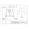 Ponte trapezoidal Wys=70mm L:2100mm sem EPDM