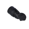 Portable rubber socket NOVA black ONNLINE